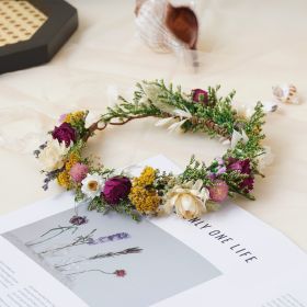 Baby Breath Crown, Dried Crown, Bride Crown, Wedding Crown, Daily Crown, Party Crown, Birthday Crown. (Option: Adilt)
